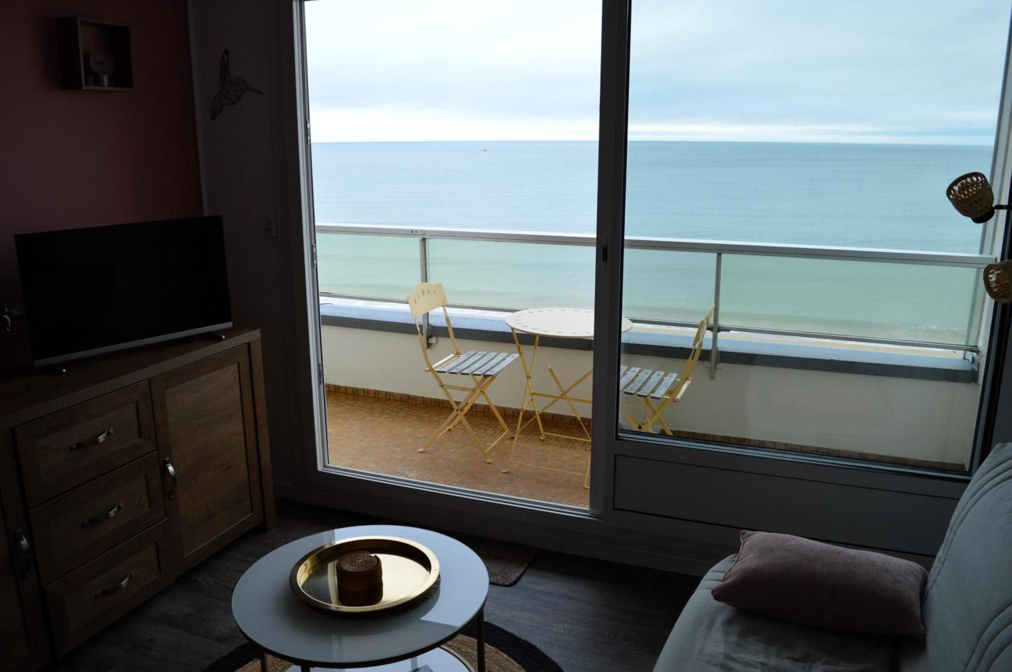 L'Esperluette - Magnifique Vue Mer Et Balcon Courseulles-sur-Mer Extérieur photo