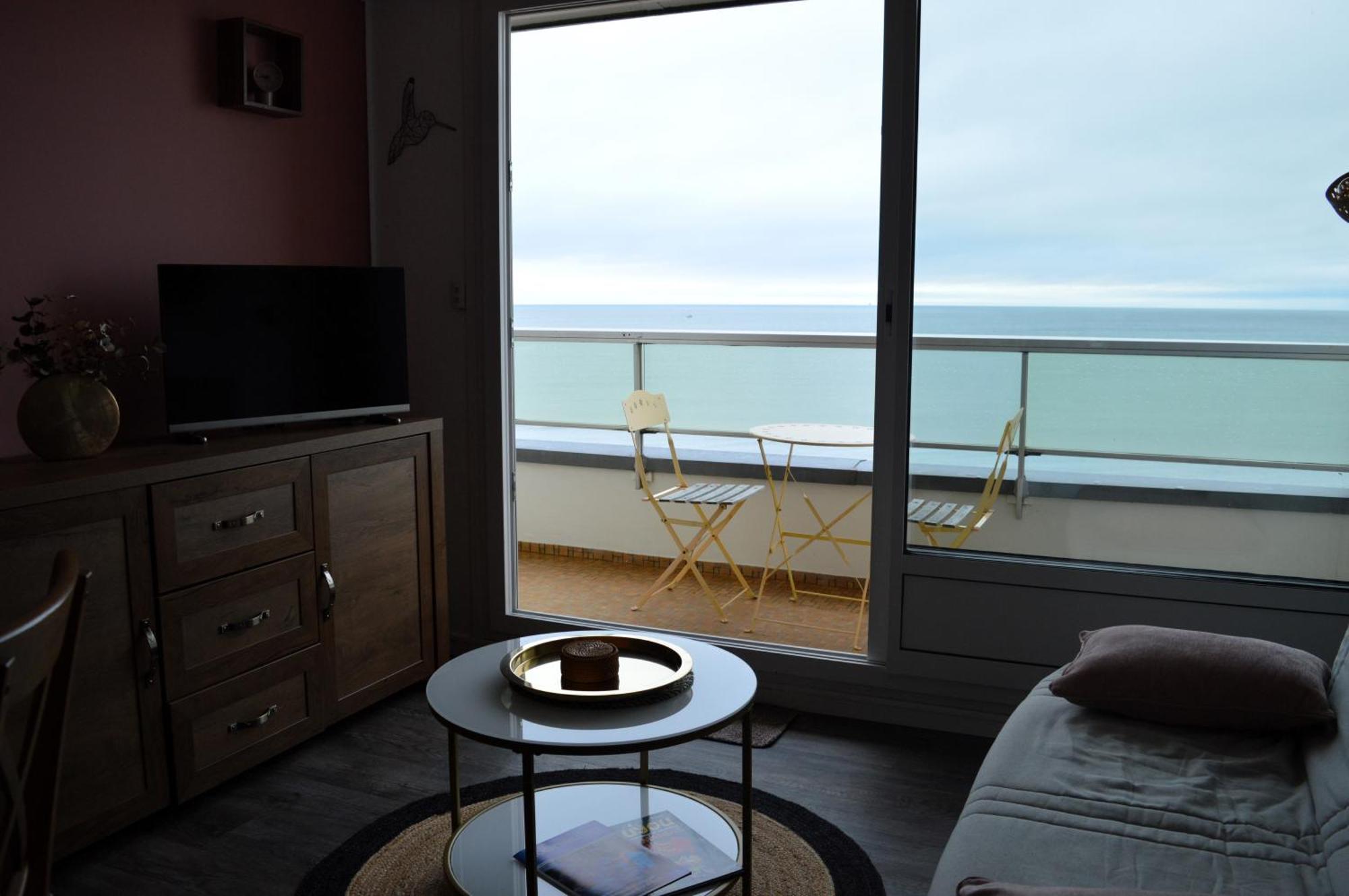 L'Esperluette - Magnifique Vue Mer Et Balcon Courseulles-sur-Mer Extérieur photo