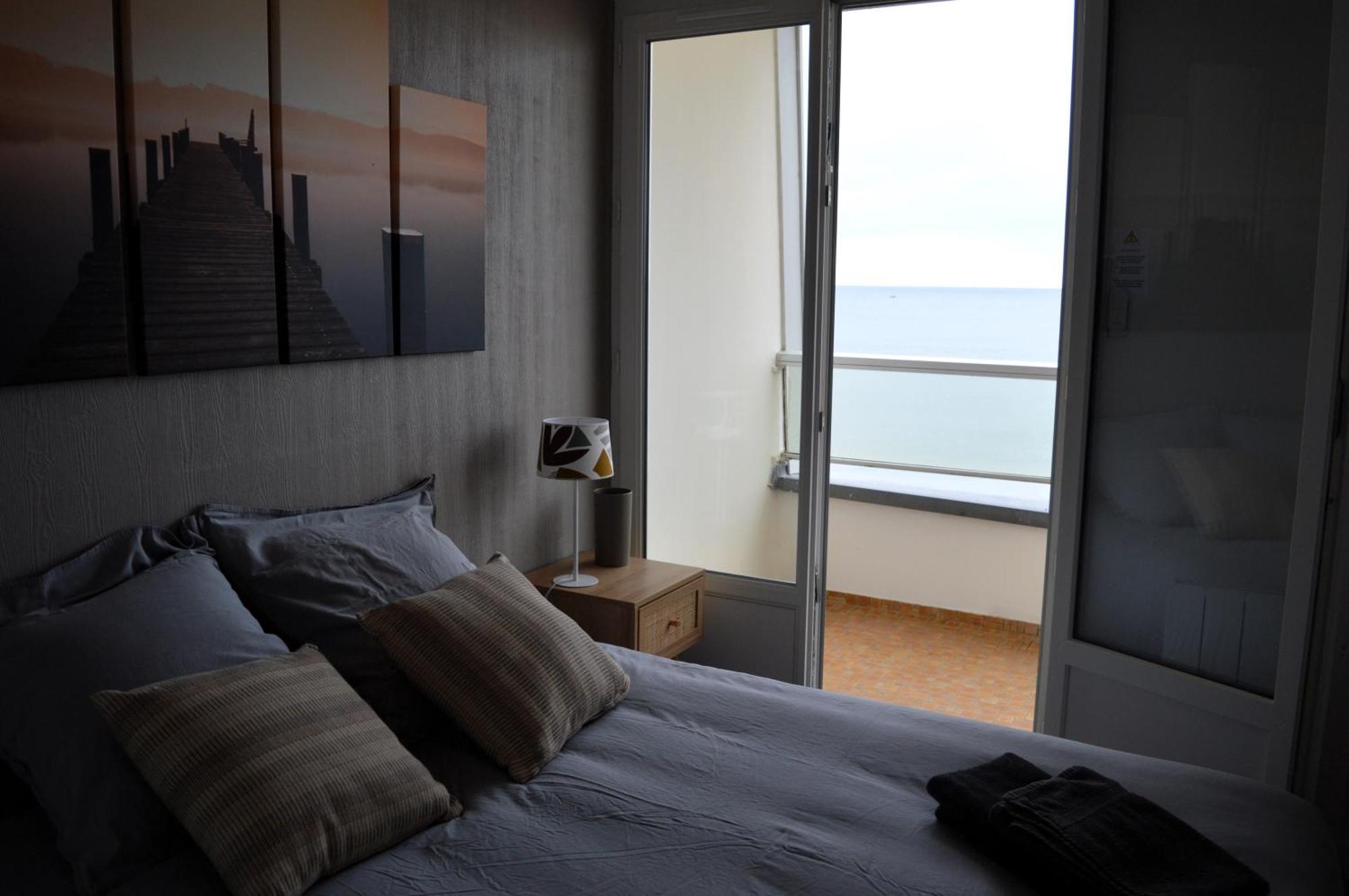 L'Esperluette - Magnifique Vue Mer Et Balcon Courseulles-sur-Mer Extérieur photo