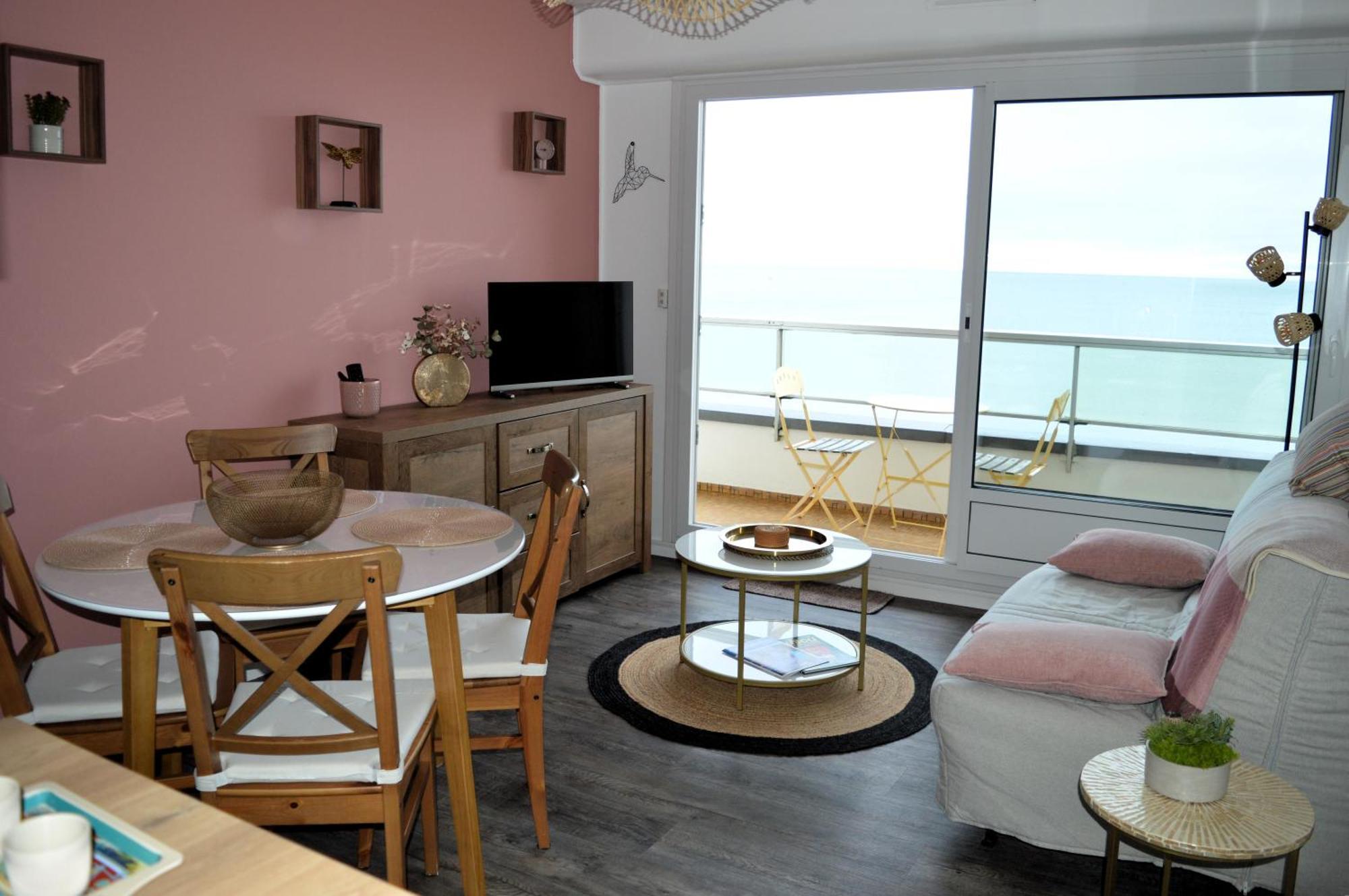 L'Esperluette - Magnifique Vue Mer Et Balcon Courseulles-sur-Mer Extérieur photo